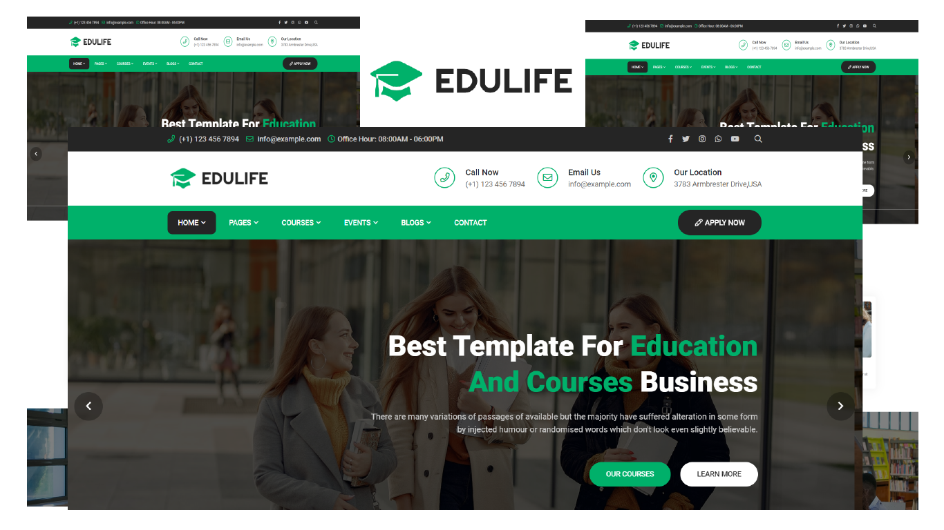 Edulife - Education & Courses Bootstrap 5 HTML5 Template