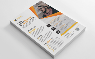Free Creative Agency Business Flyer