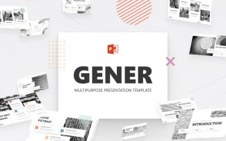 Gener Multipurpose Creative PowerPoint Template