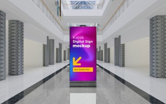 Informational Empty Sign Mockup Template