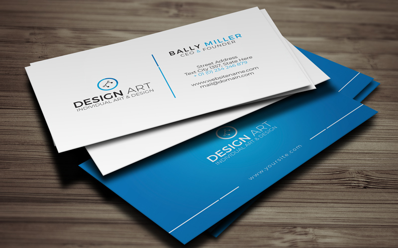 Template #189780 Card Corporate Webdesign Template - Logo template Preview