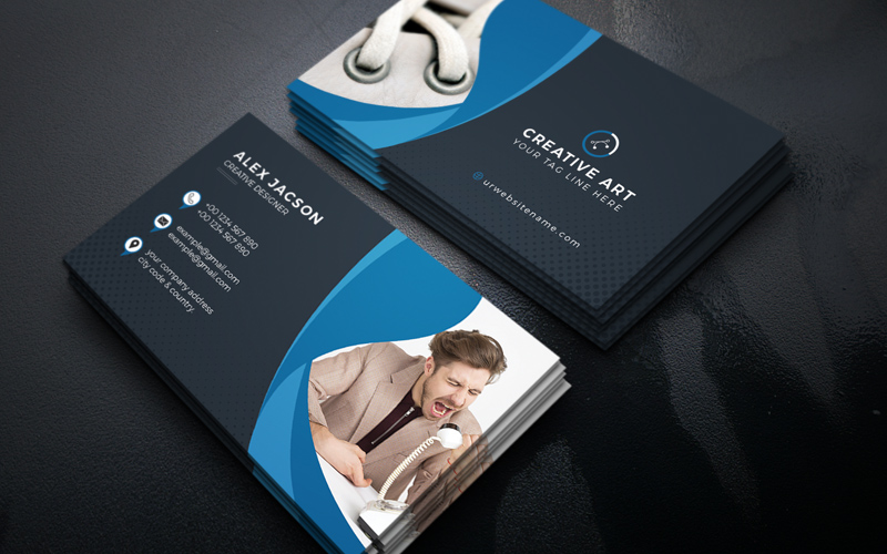 Template #189781 Card Corporate Webdesign Template - Logo template Preview