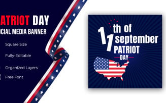 Abstract Patriot Day Background National Day Of Remembrance Social Media