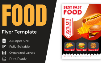 Junk Food Marketing Material Ads Presentation Templates