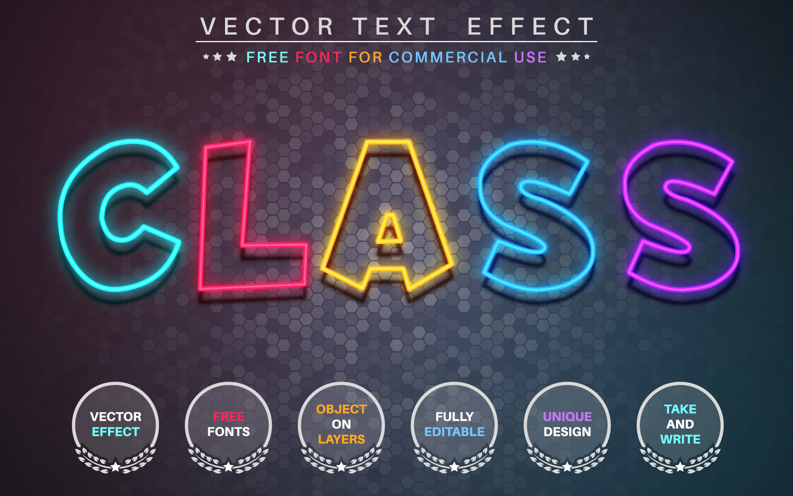 Template #189826 Effectfont Styleeditable Webdesign Template - Logo template Preview