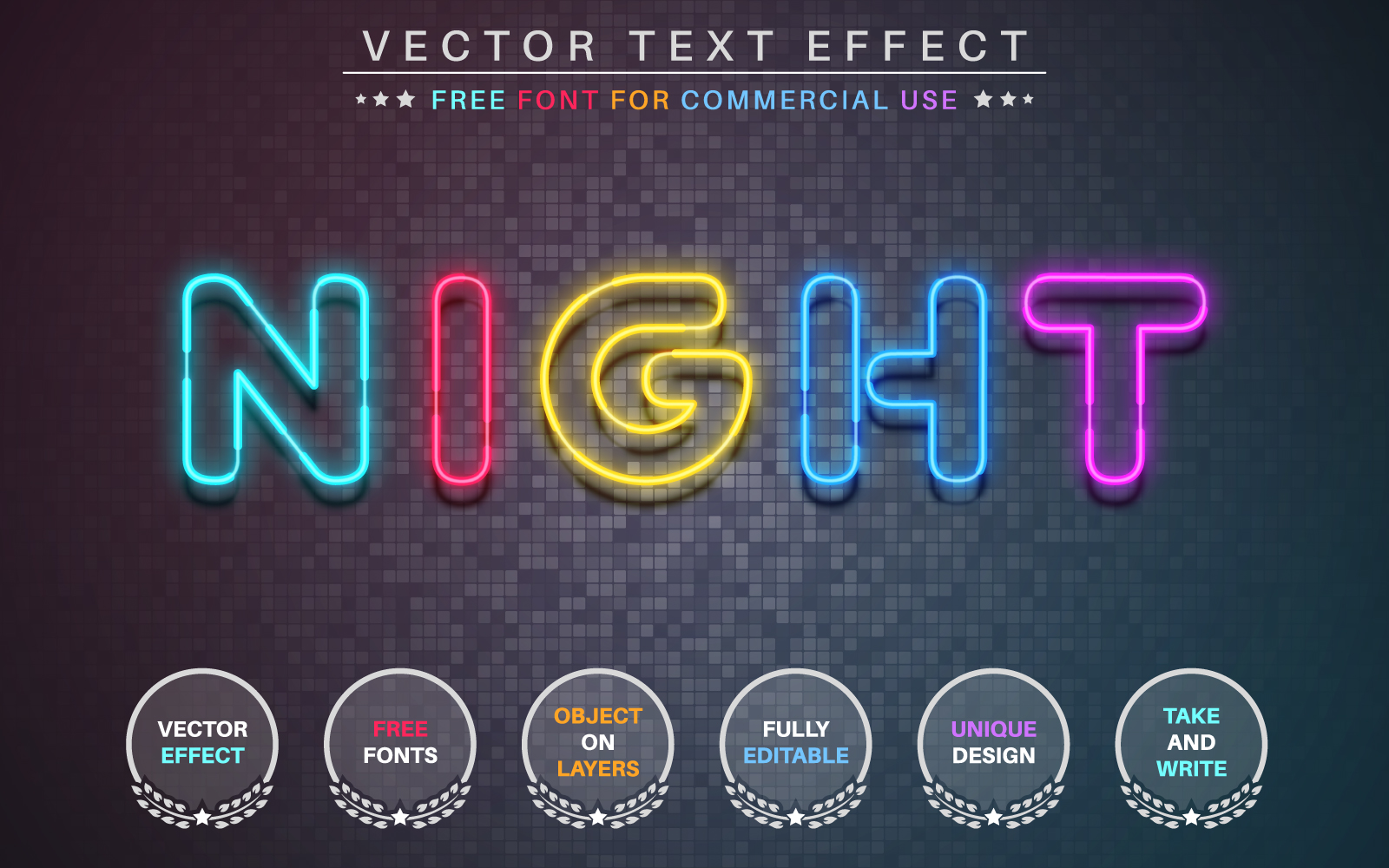 Template #189827 Effectfont Styleeditable Webdesign Template - Logo template Preview