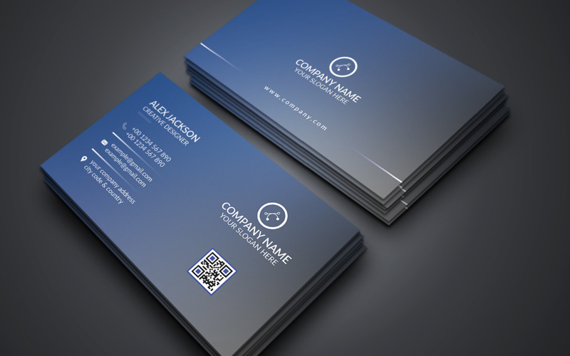 Simple Creative Business Card Vol_128 Corporate Identity