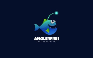 Angler Fish Gradient Logo