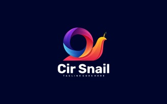 Circle Snail Colorful Logo