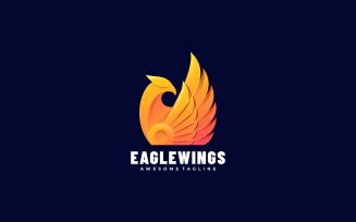 Eagle Gradient Logo Style