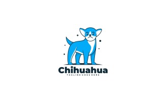 Chihuahua Simple Mascot Logo