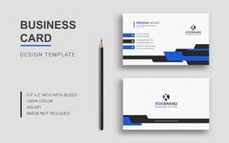 Clean Stylish Modern Business Card