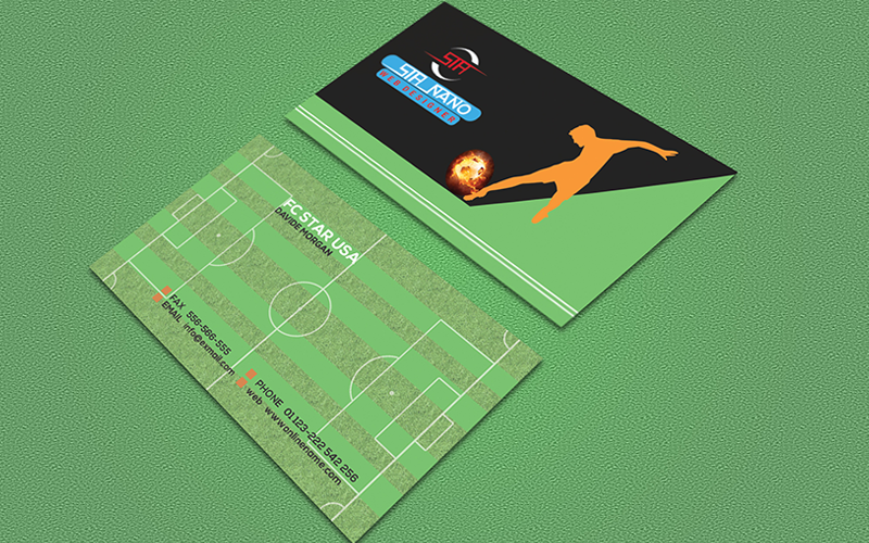 Sport Business Card so-110 Corporate Identity