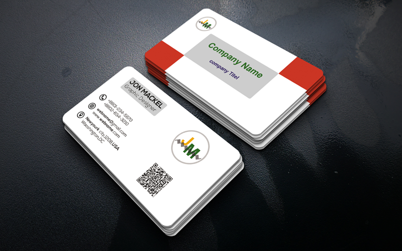 White Business Card - 27 Corporate Identity