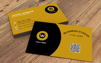 Yellow Bussiness Card -31