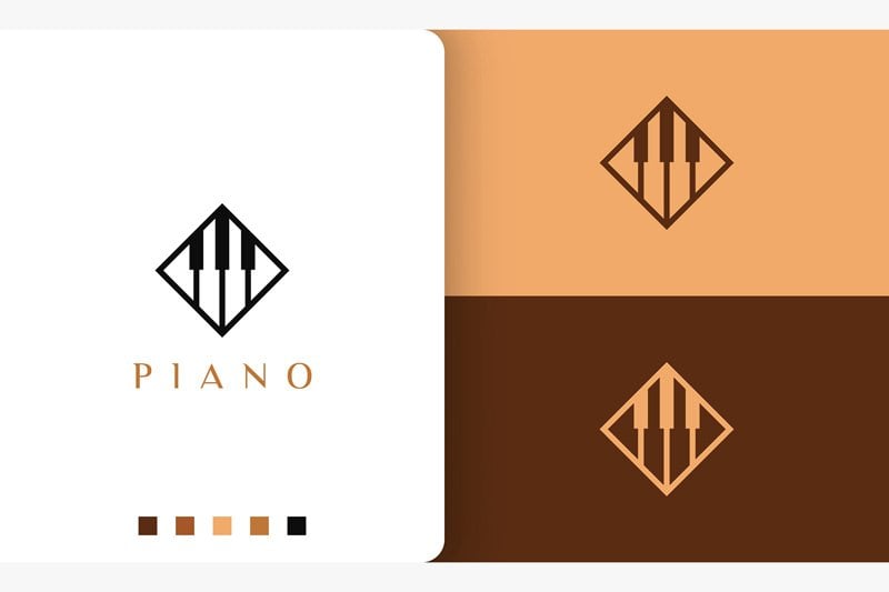 Template #190379 Piano Orchestra Webdesign Template - Logo template Preview