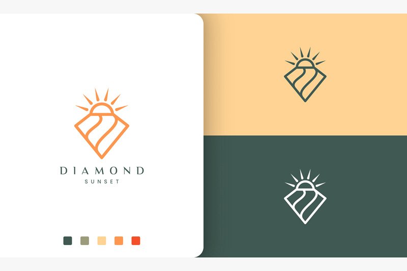 Kit Graphique #190439 Diamond Sun Divers Modles Web - Logo template Preview