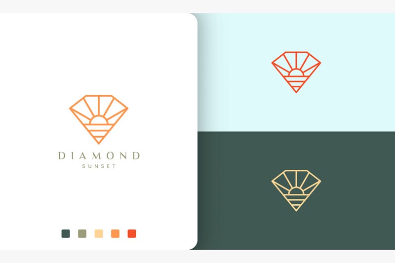 Kit Graphique #190442 Diamond Soleil Divers Modles Web - Logo template Preview