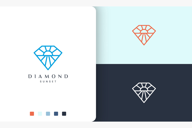 Kit Graphique #190444 Diamond Soleil Divers Modles Web - Logo template Preview