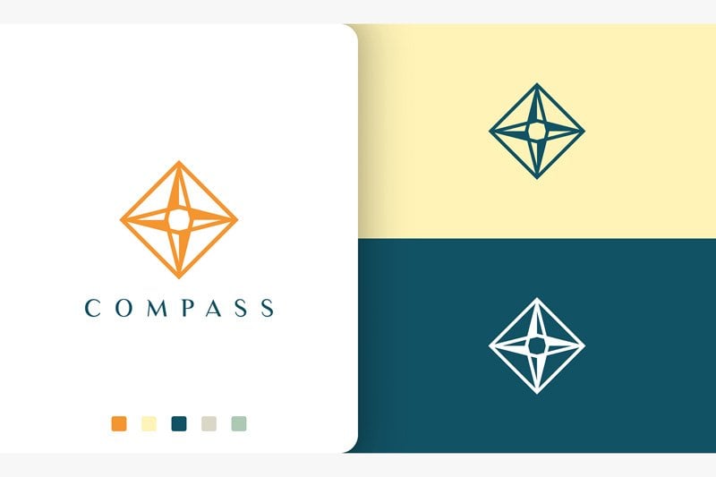 Kit Graphique #190447 Compass Journey Divers Modles Web - Logo template Preview