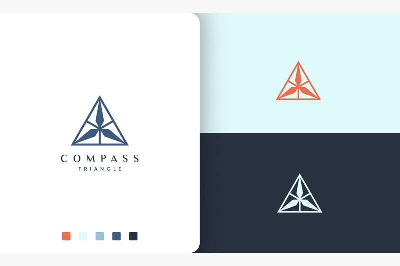 Kit Graphique #190453 Compass Navigation Divers Modles Web - Logo template Preview