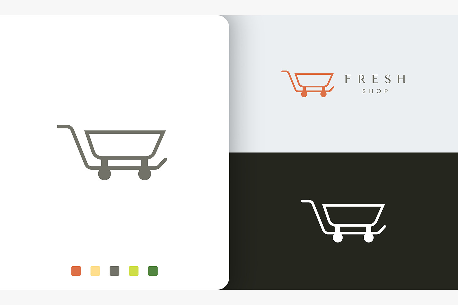 Template #190472 Cart Market Webdesign Template - Logo template Preview