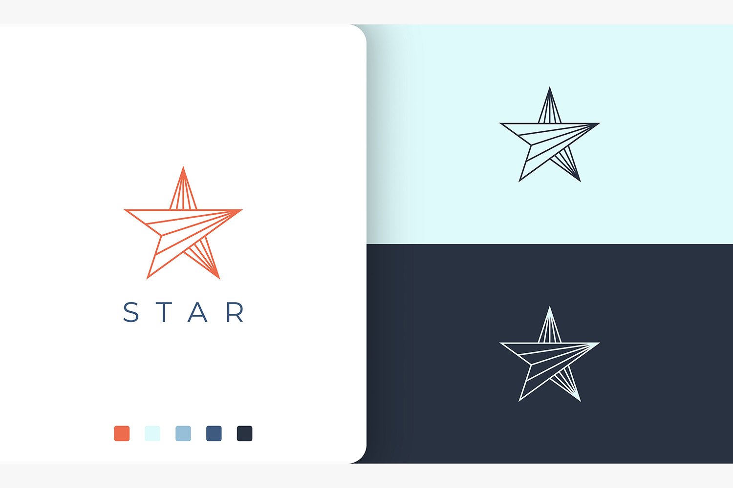 Kit Graphique #190477 Star Sky Divers Modles Web - Logo template Preview