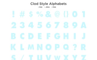 Cold Style Alphabet, Abc Typography