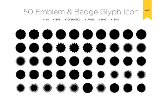 Emblem & Badge Logos 50_Set Vol 1