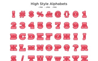 High Style Alphabet, Abc Typography