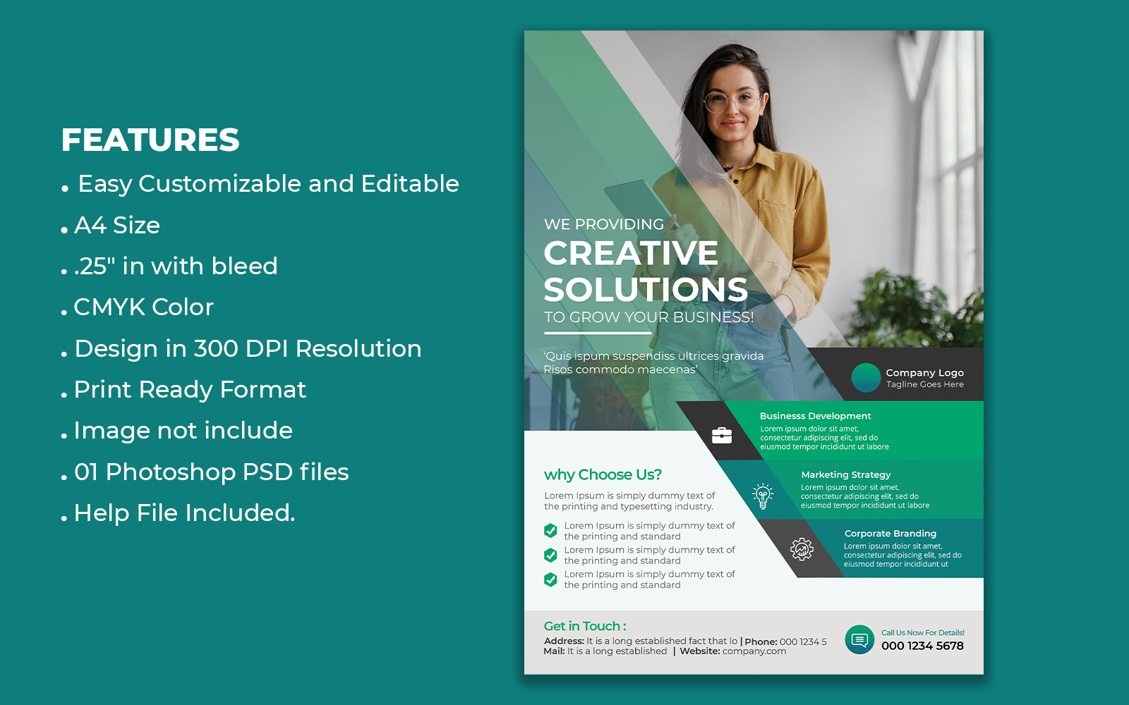 Template #190734 Business Corporate Webdesign Template - Logo template Preview