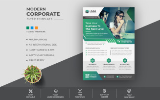 Creative Modern Corporate Business Flyer Template