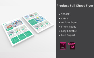 2 Page Product Flayer Design