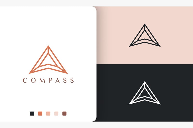 Kit Graphique #190884 Compass Direction Divers Modles Web - Logo template Preview