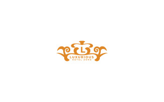 Luxurious Hotel Zone Logo Template