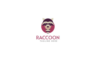 Raccoon Logo Design Template