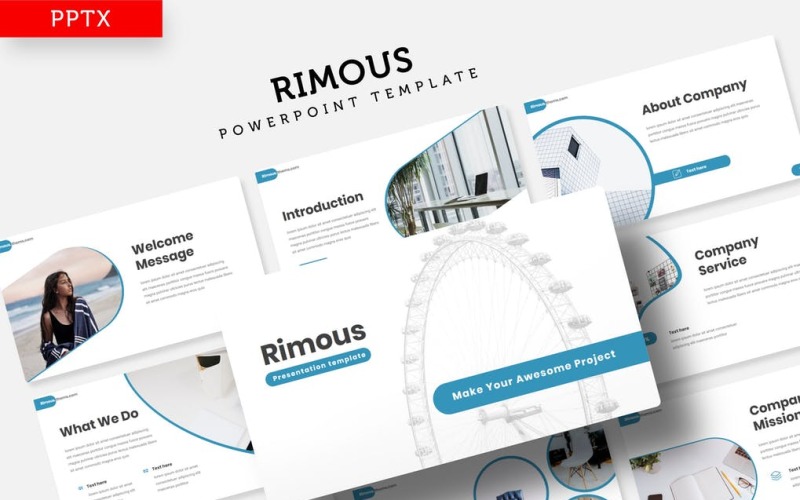 RimousPRO Power Point Template PowerPoint Template
