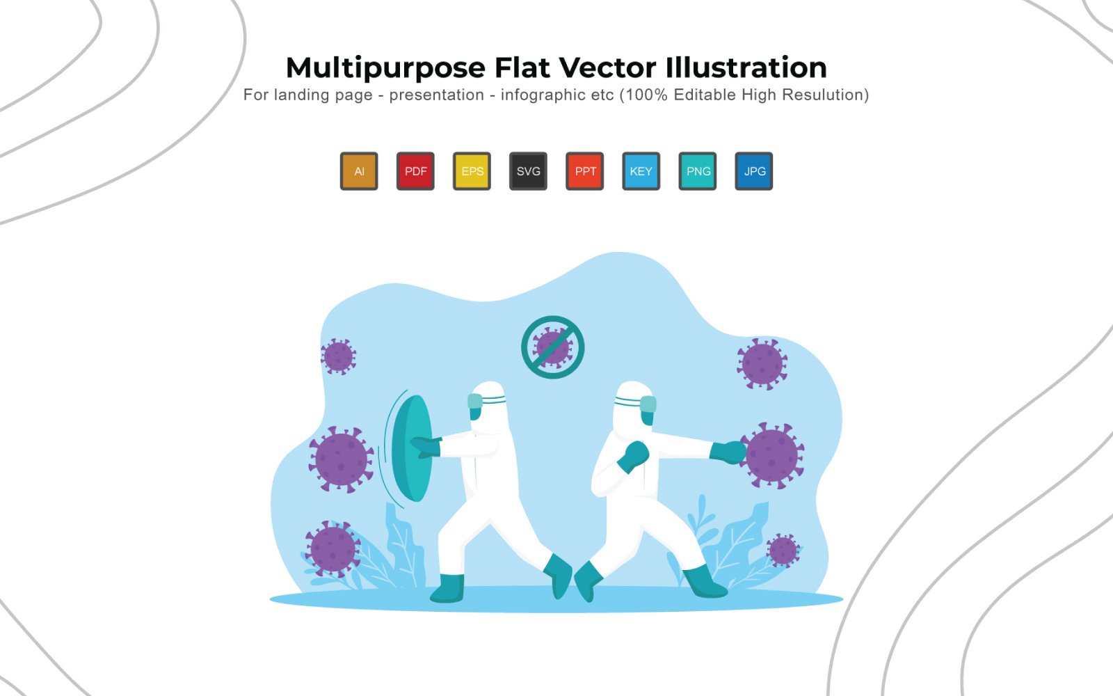 Kit Graphique #191031 Plat Illustration Divers Modles Web - Logo template Preview