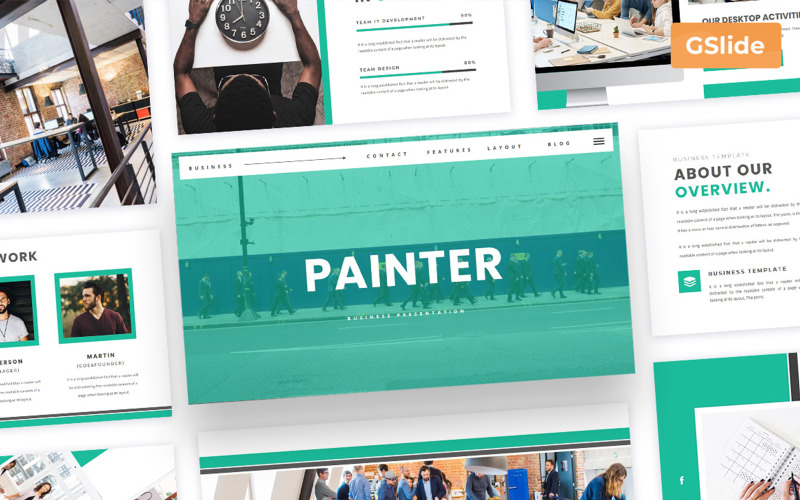 Painter - Business Google Slides Presentation Template