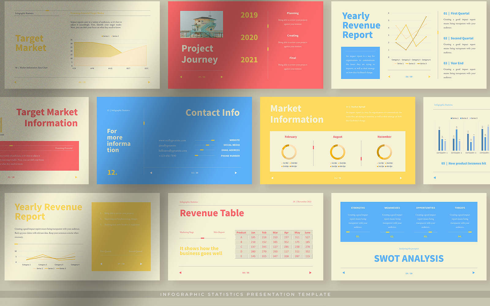 Template #191296 Infographic Statistic Webdesign Template - Logo template Preview