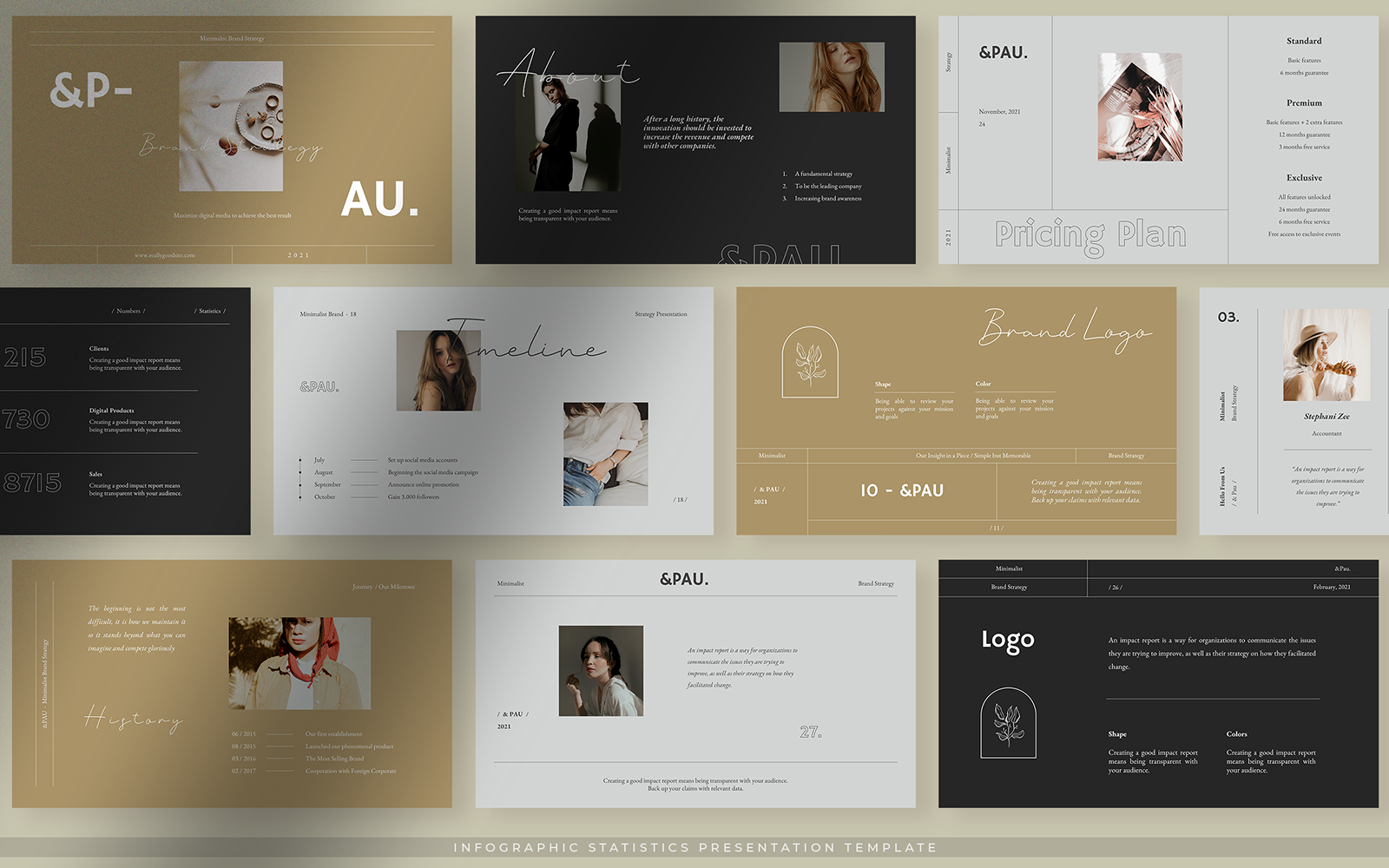 Kit Graphique #191299 Professionnelle Minimalist Divers Modles Web - Logo template Preview