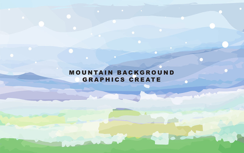 Mountain Background Template