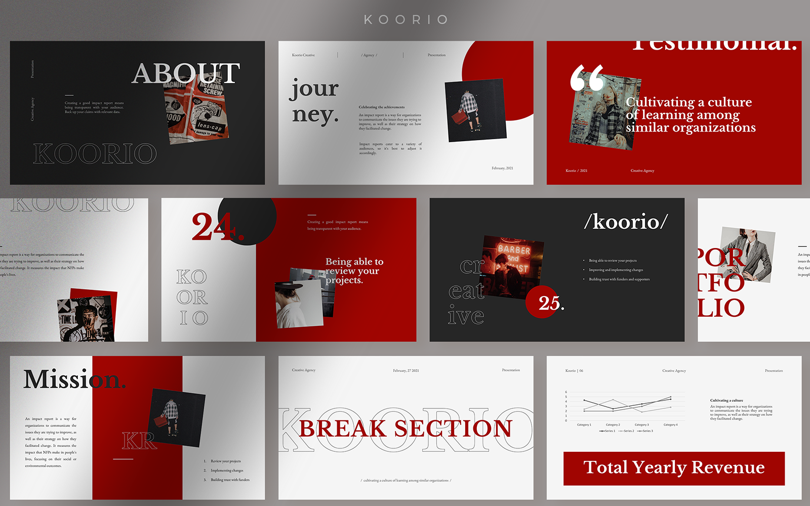 Kit Graphique #191300 Koorio Modern Divers Modles Web - Logo template Preview