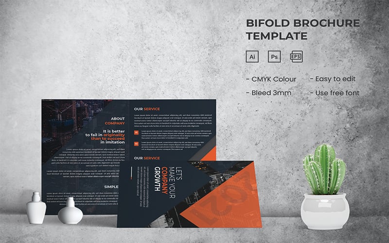 Template #191382 Trifold Flyer Webdesign Template - Logo template Preview