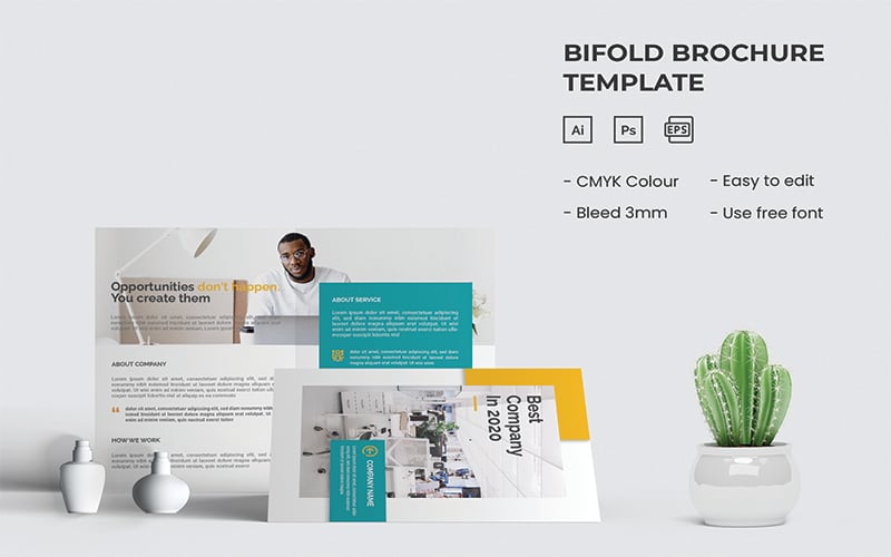 Template #191384 Trifold Flyer Webdesign Template - Logo template Preview