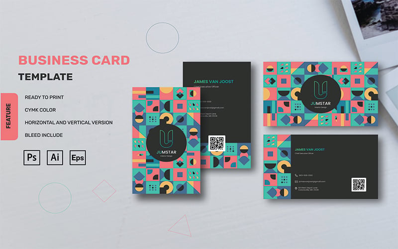 Template #191387 Card Stationery Webdesign Template - Logo template Preview