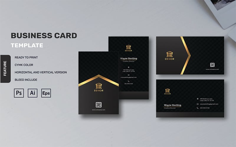 Template #191390 Card Stationery Webdesign Template - Logo template Preview