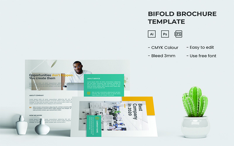 Best Company - Bifold Brochure Corporate Identity