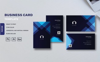 Ellipse - Business Card Template