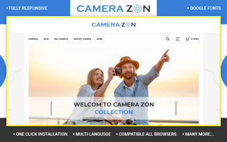Camerazon - Camera Store Opencart Theme